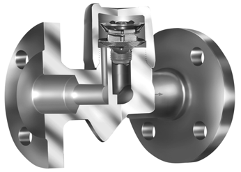 Fig. 6-16: Steam trap with a sub-cooling capsule, ARI Type CONA®M 